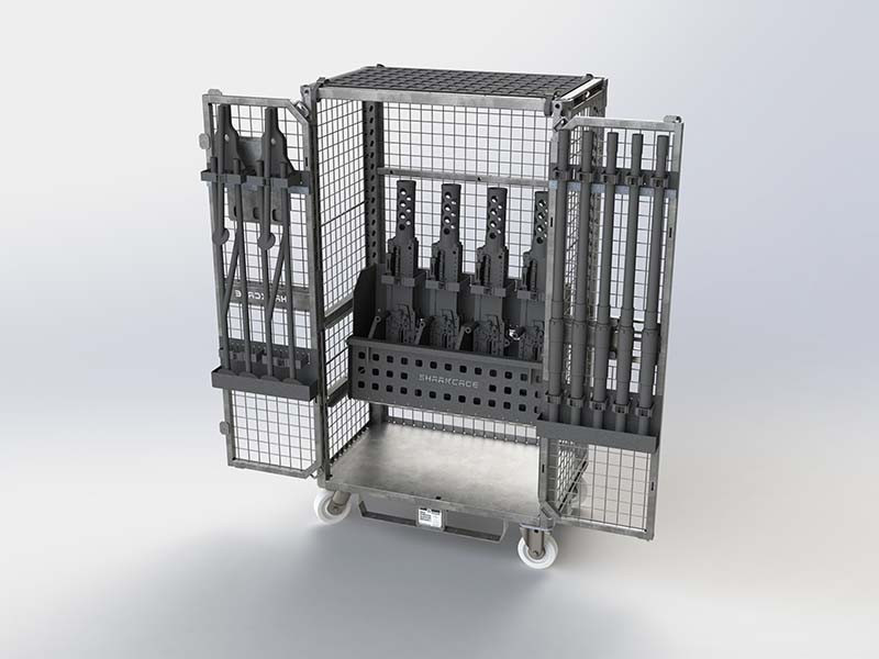 CWM CREW WEAPONS HOLDER SC-AC-CW-MD-61 storing M2