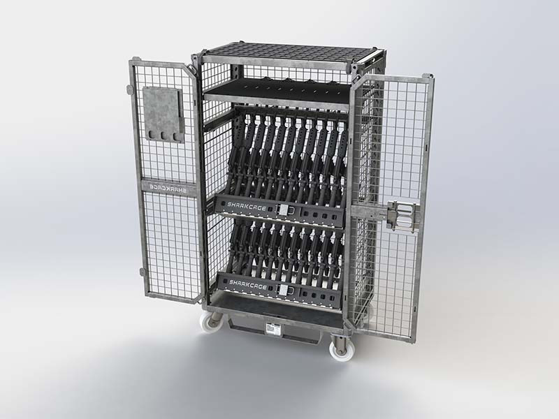 Weapon Rack Dimensions SHARKCAGE CWM WEAPONS RACK - DIMENSIONS AND PICTURES