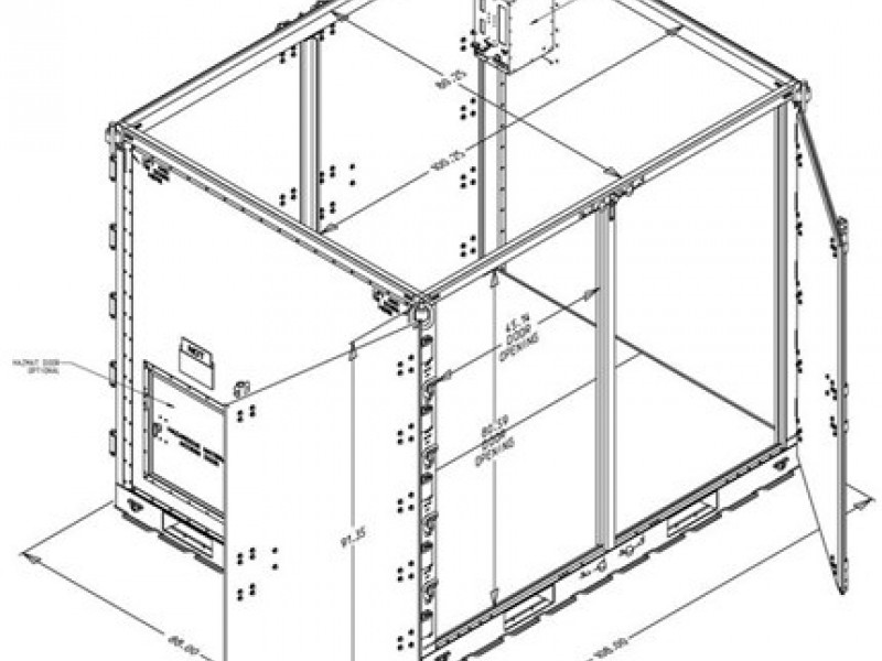 ISU-90-FC-full-cube-HAZMAT-dry-freight-shipping-container-Drawing.