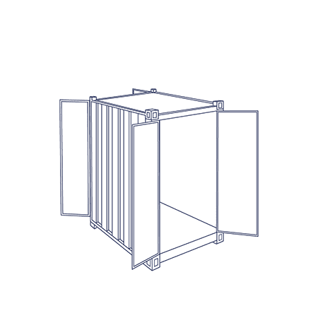 Quadcon container